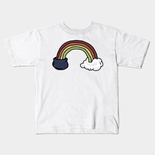 rainbow pot Kids T-Shirt